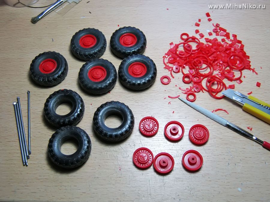 Шины и колёсные диски МАЗ-7310