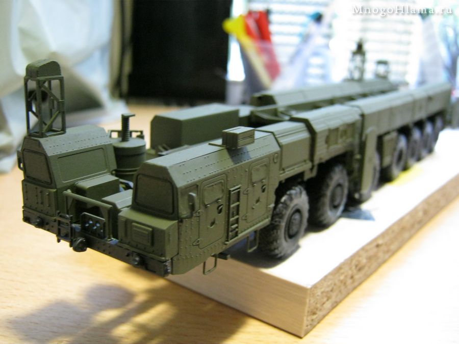 Сборка модели ракетного комплекса Тополь (SS-25) 1/72 Звезда
