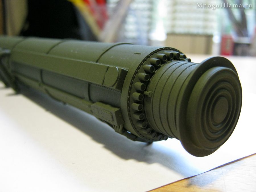 Сборка модели ракетного комплекса Тополь (SS-25) 1/72 Звезда