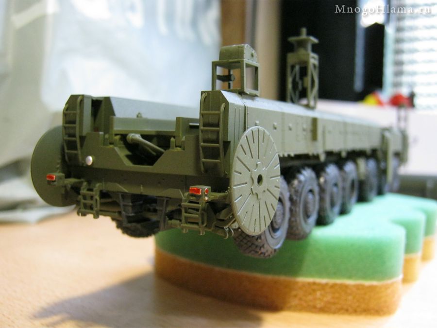 Сборка модели ракетного комплекса Тополь (SS-25) 1/72 Звезда